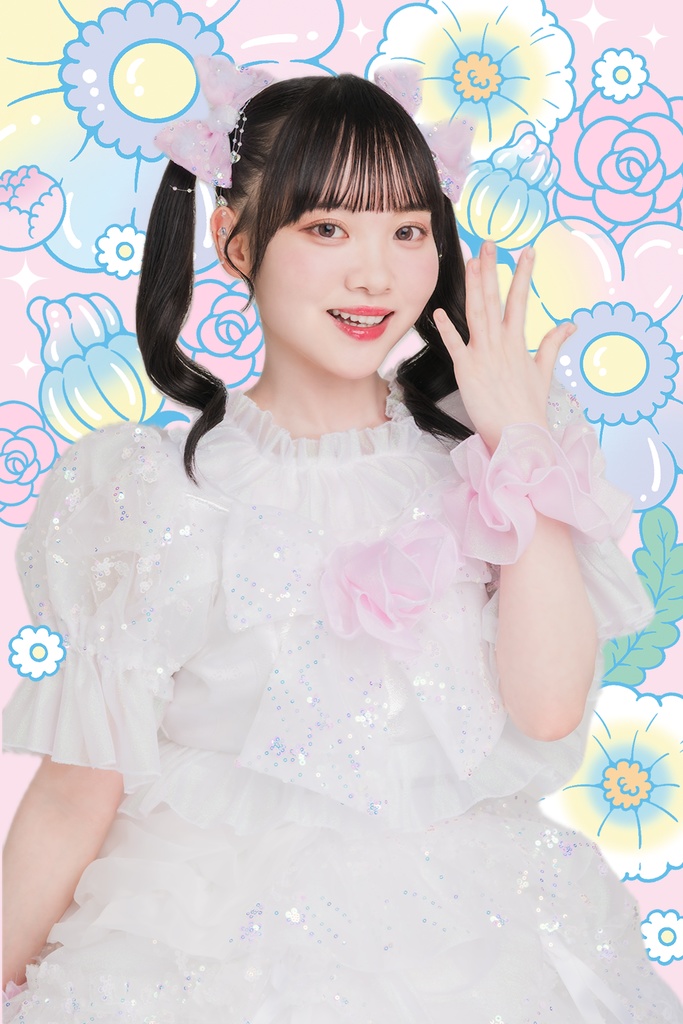 【櫻木桃々】IWI!メンバーイラストTシャツ