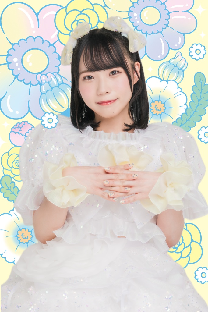 【藤田三咲】IWI!メンバーイラストTシャツ