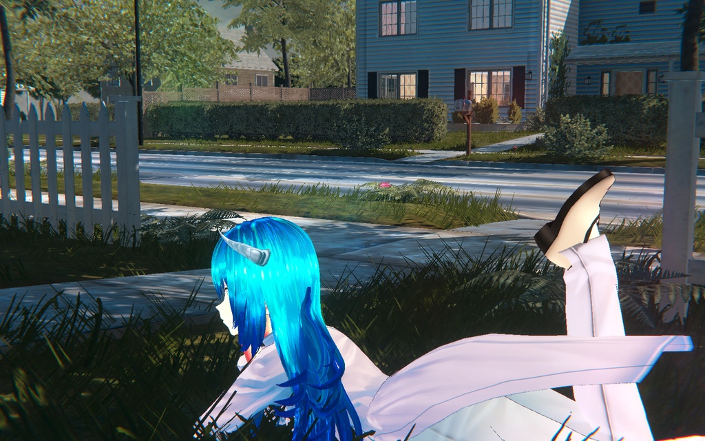 モルフォ風ヘアー