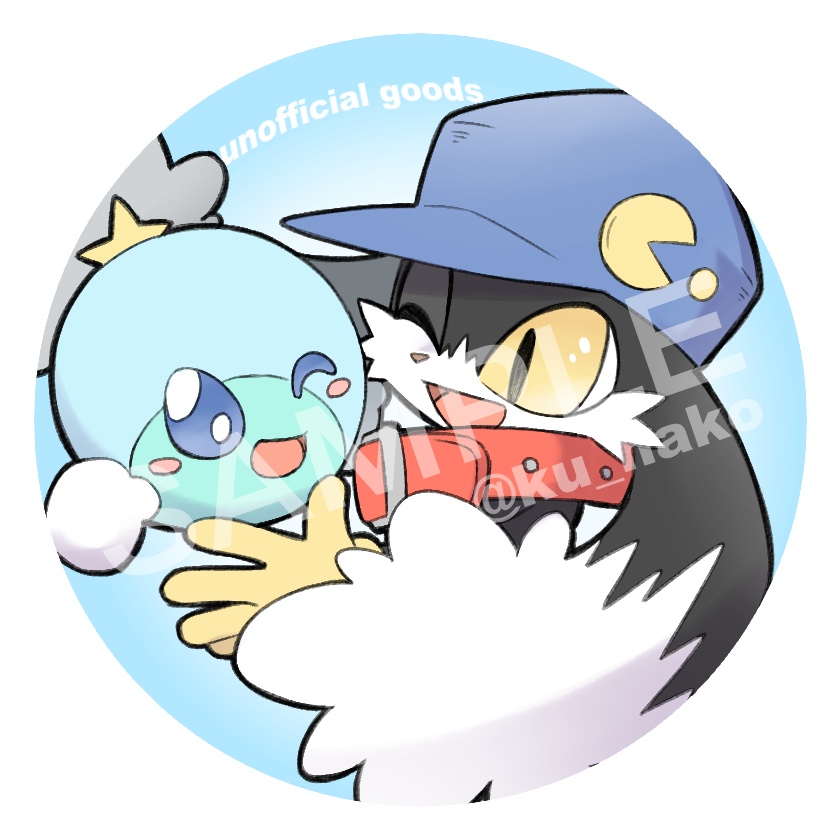 ぷに缶バッジ：クロノア