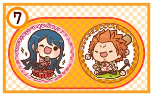 ダンガンロンパ38mm缶バッチ