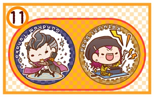 ダンガンロンパ38mm缶バッチ