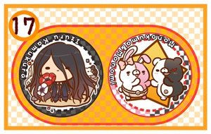 ダンガンロンパ38mm缶バッチ