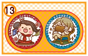 ダンガンロンパ38mm缶バッチ