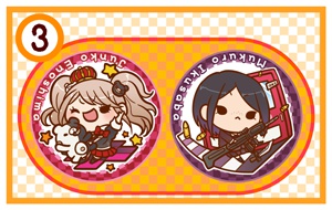 ダンガンロンパ38mm缶バッチ