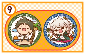 ダンガンロンパ38mm缶バッチ