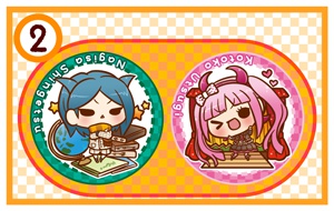 ダンガンロンパ外伝38mm缶バッチ