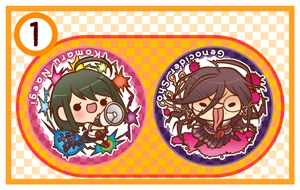 ダンガンロンパ外伝38mm缶バッチ