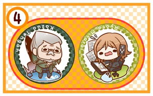 ダンガンロンパ3 38mm缶バッチ