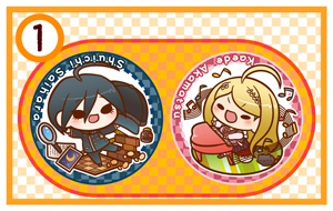 ダンガンロンパV3 38mm缶バッチ