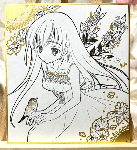 寸松庵色紙【直筆/アナログ】