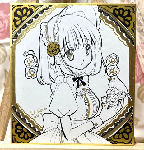 寸松庵色紙【直筆/アナログ】