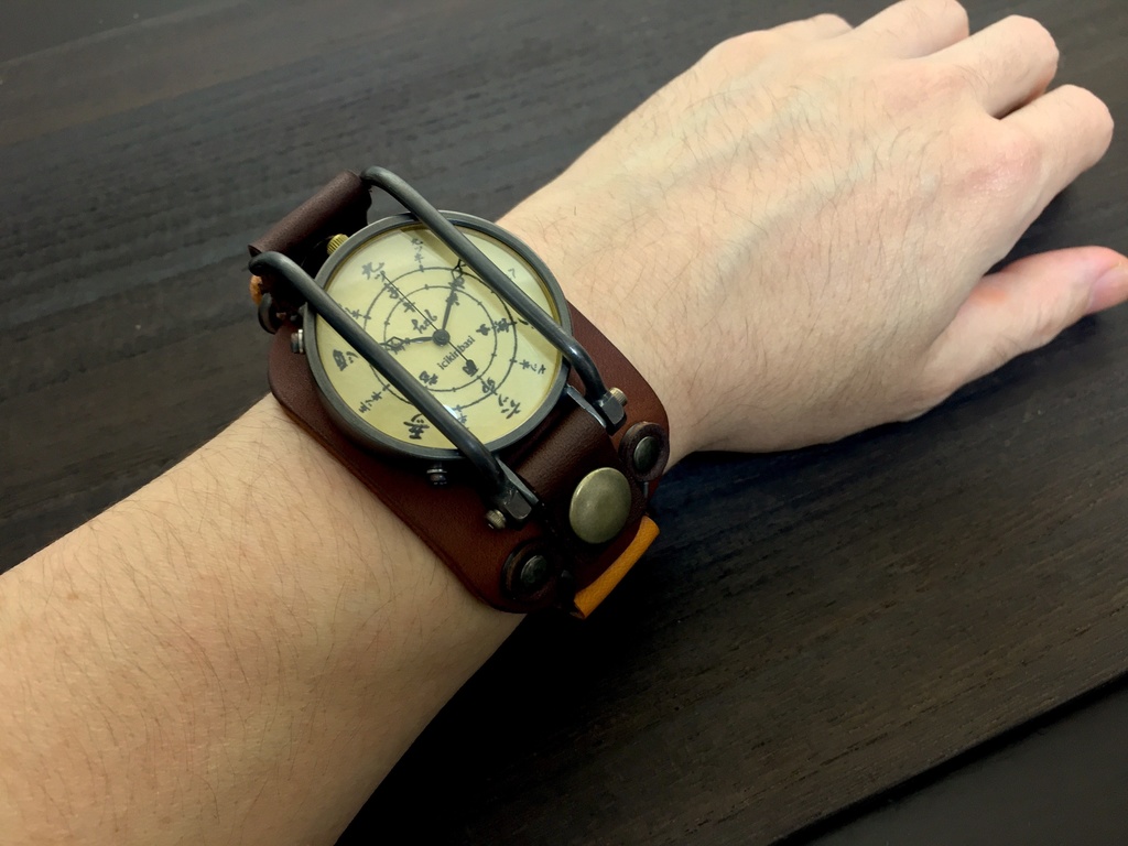 「ゴエモン」はる時計 オリジナル手作り時計