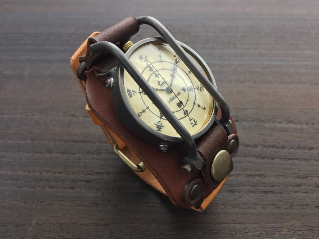 「ゴエモン」はる時計 オリジナル手作り時計