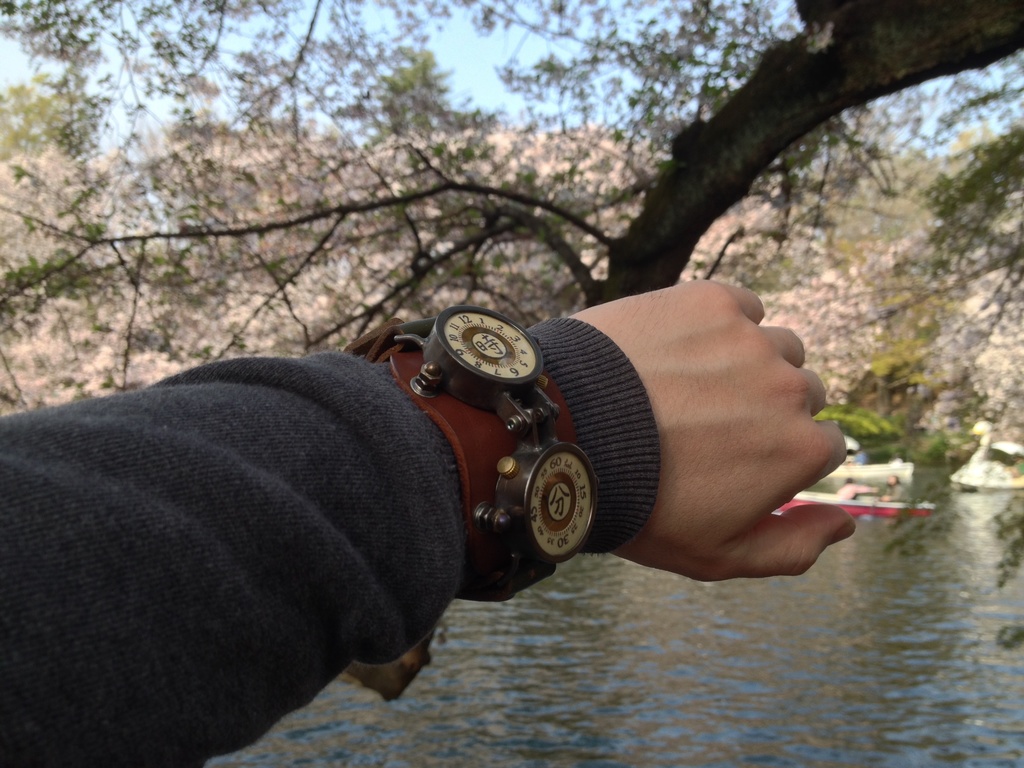 「越後屋」はる時計 オリジナル手作り時計