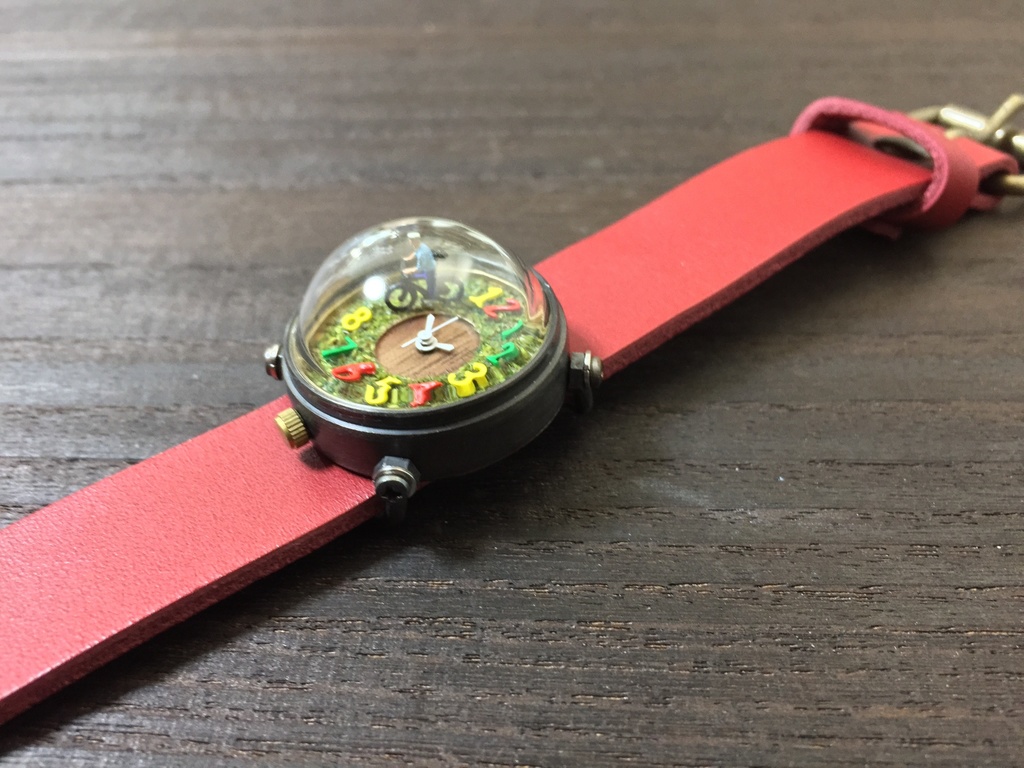 「ヒト時計 No.1」はる時計 Web限定アウトレット オリジナル手作り時計