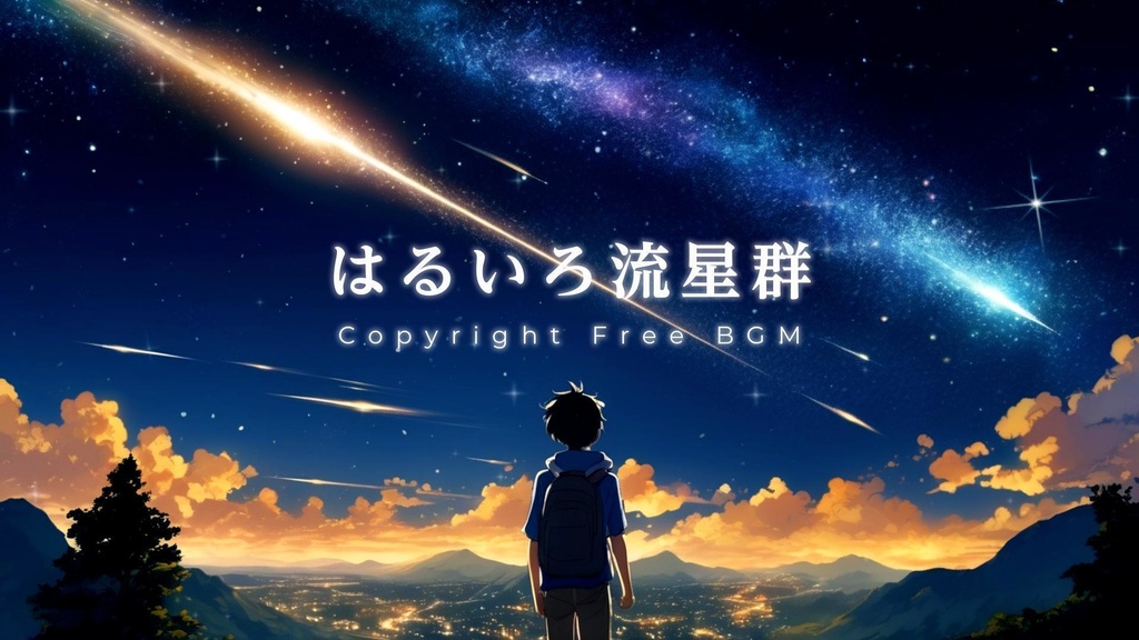 フリーBGM『はるいろ流星群』