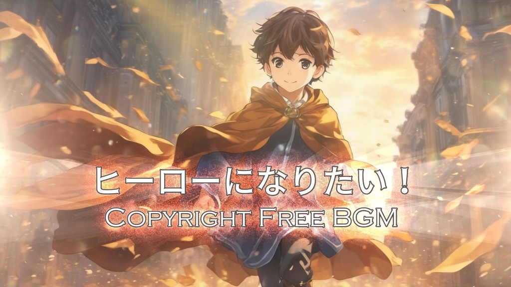 フリーBGM『ヒーローになりたい！』