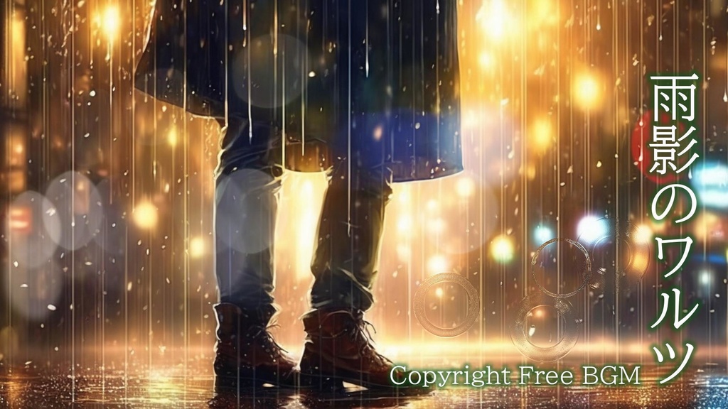 フリーBGM『雨影のワルツ』
