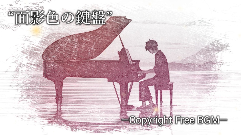 著作権フリーBGM『面影色の鍵盤』