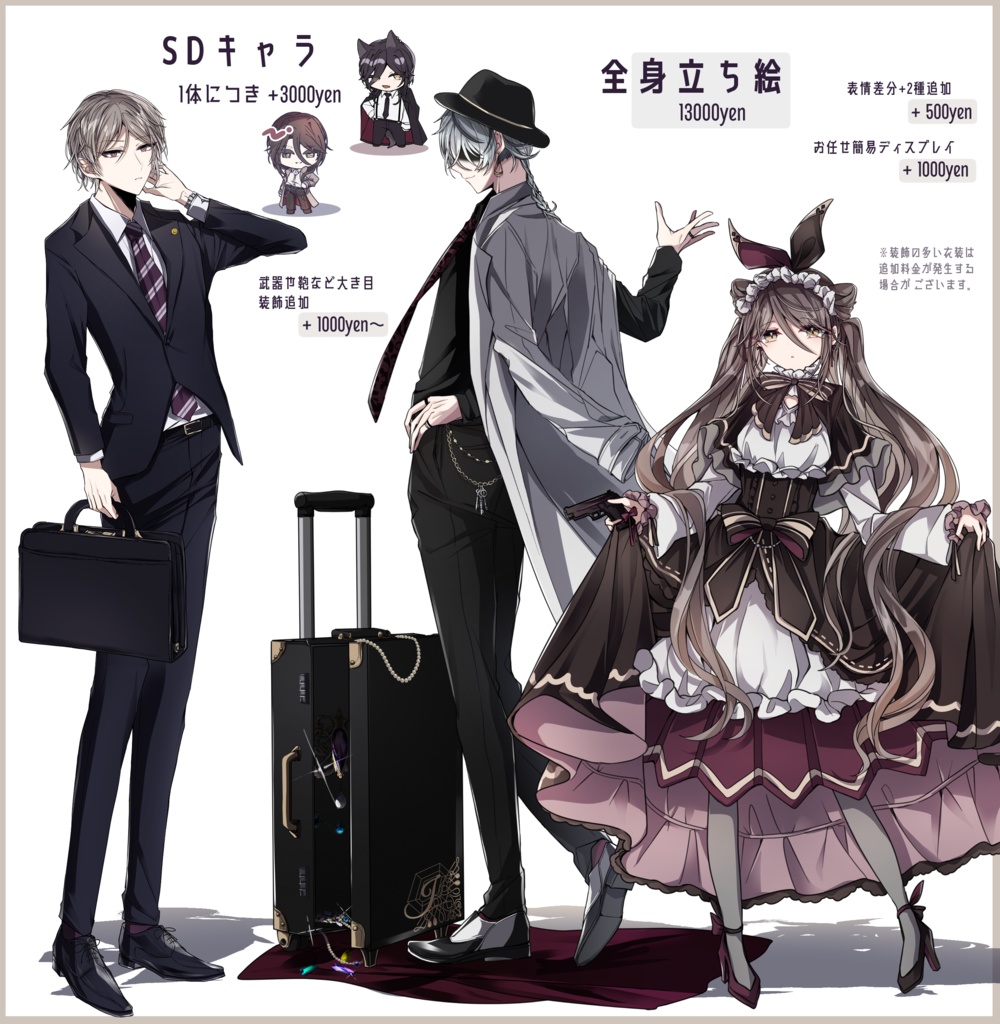 立ち絵作成依頼