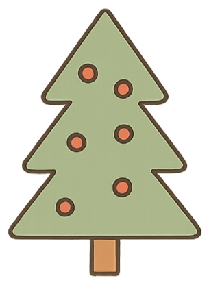 北欧クリスマスクリップアートセット(10点)