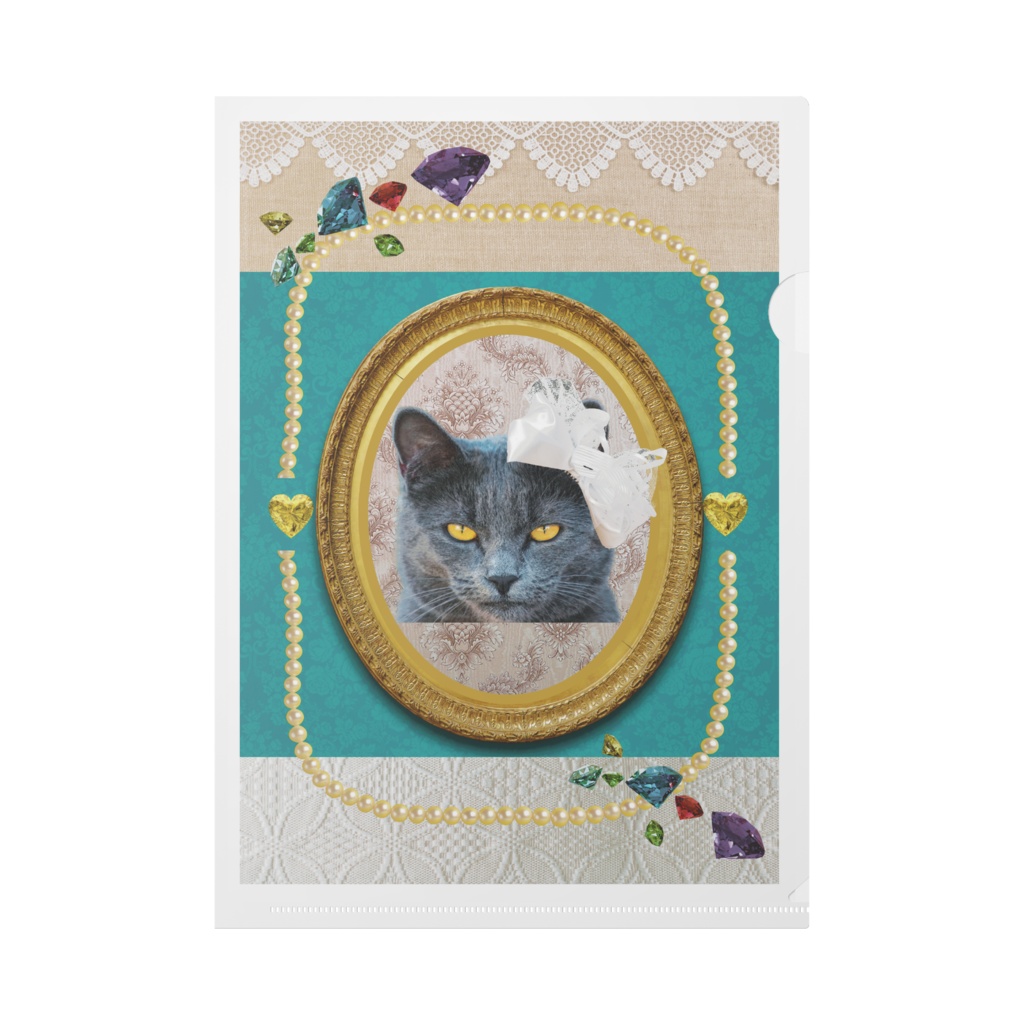 本当は可愛いものが好きなの NEKOKA(クリアファイルA4)