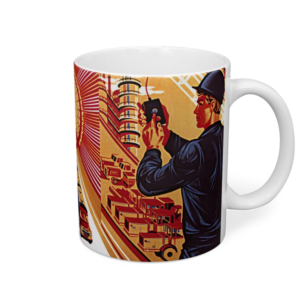 労働者マグカップ