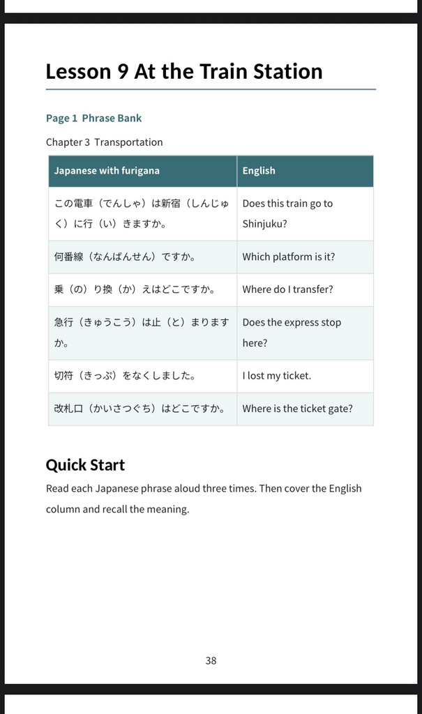 Japanese for Daily Life in Japan | 207-Page Digital Pocket Guide with Furigana