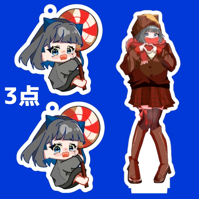【再販】猫丸第2弾グッズ3点セット