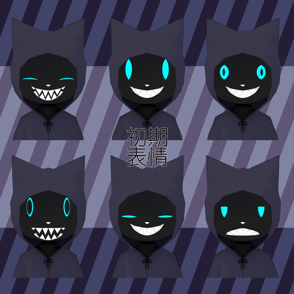 VRChat想定3Dアバター【ミンウ】