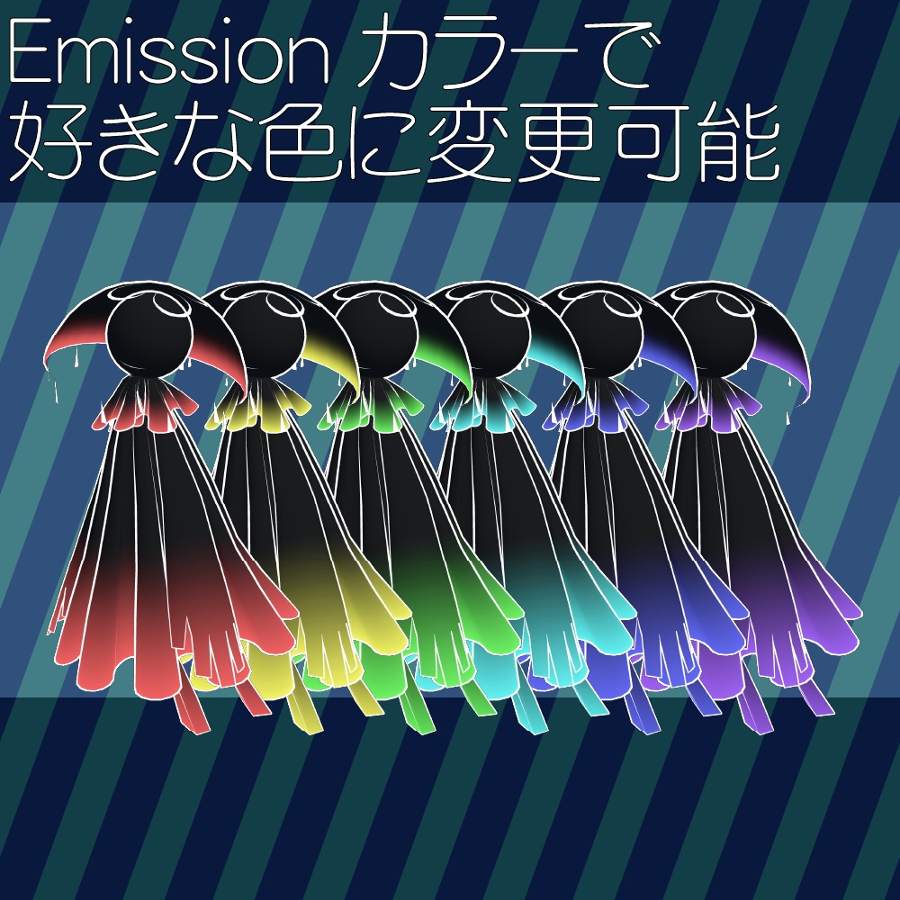 VRChat想定3Dアバター【マルネロ】