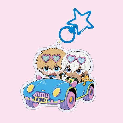 【非公式】go!go!ゴミズ のアクキー