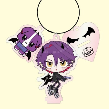 【非公式】てんあくゼフィアクリルスタンドキーホルダー　渡会