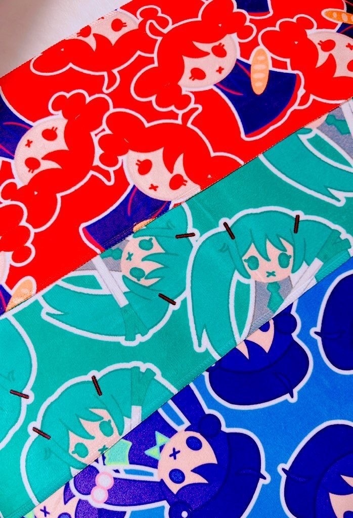 マフラータオル（初音ミクver）