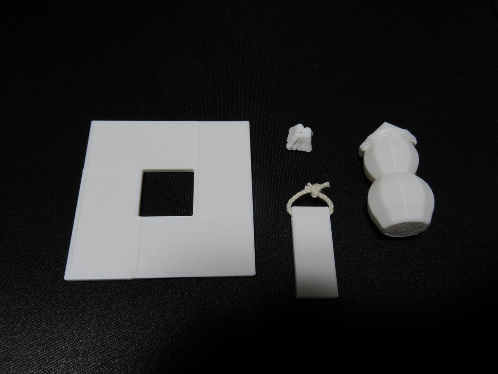 【ミニスタジオ】囲炉裏の間【3Dプリンタ出力品・未塗装】