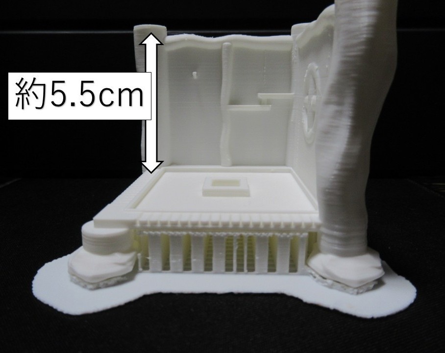 【ミニスタジオ】囲炉裏の間【3Dプリンタ出力品・未塗装】