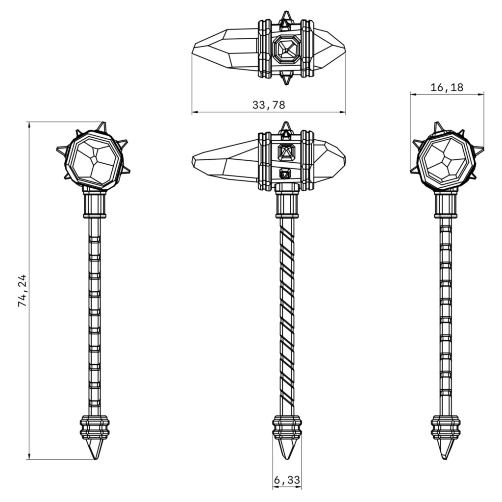 ハンマー:アダマス・マレウス