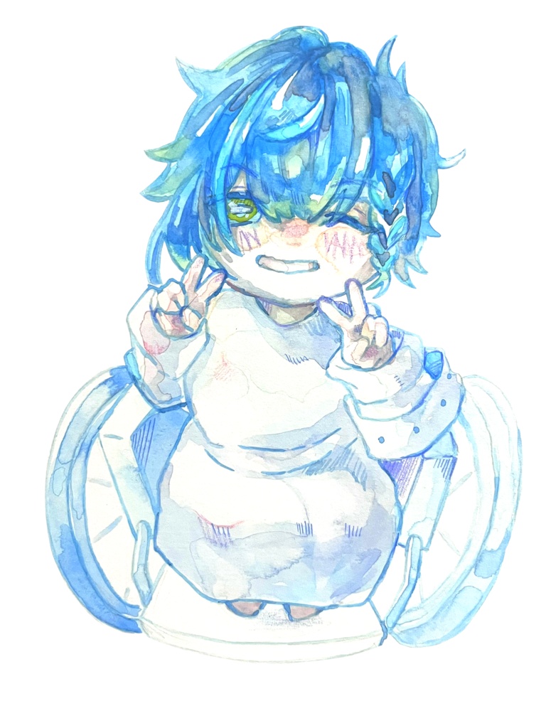 ミニキャラステッカー 5枚セット(セット内容は選べません)