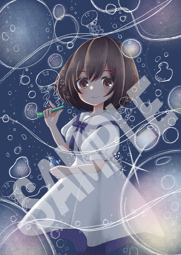 温泉むすめイラストアンソロジー「あわあわ」