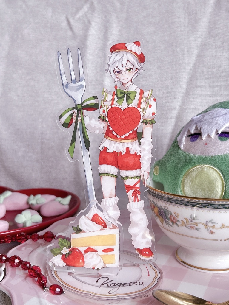 いちごアクリルスタンド