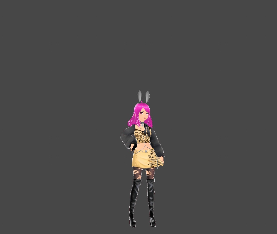 Bunny Vroid Stable Model 4 styles