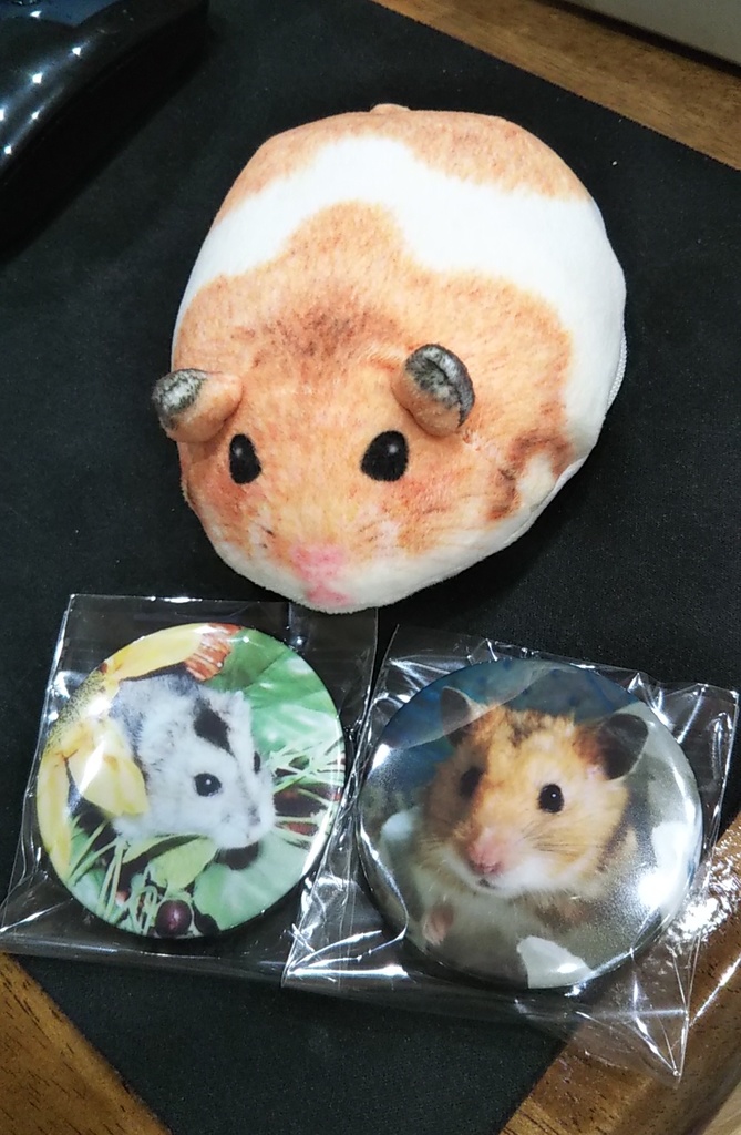 【ハムスター】うちのこ缶バッチセット