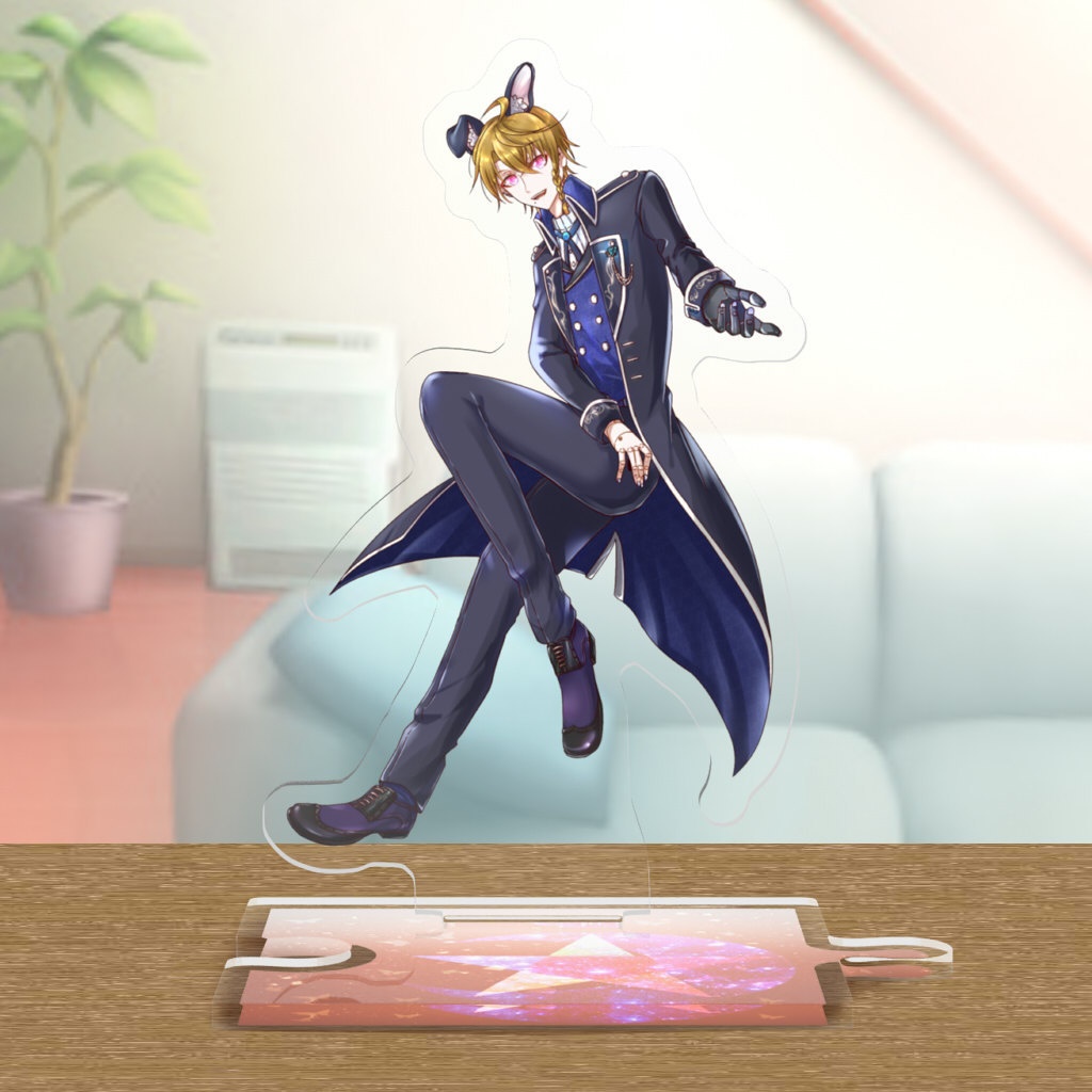 繋がるアクスタ_ミキ (REALITYアバターイラスト)
