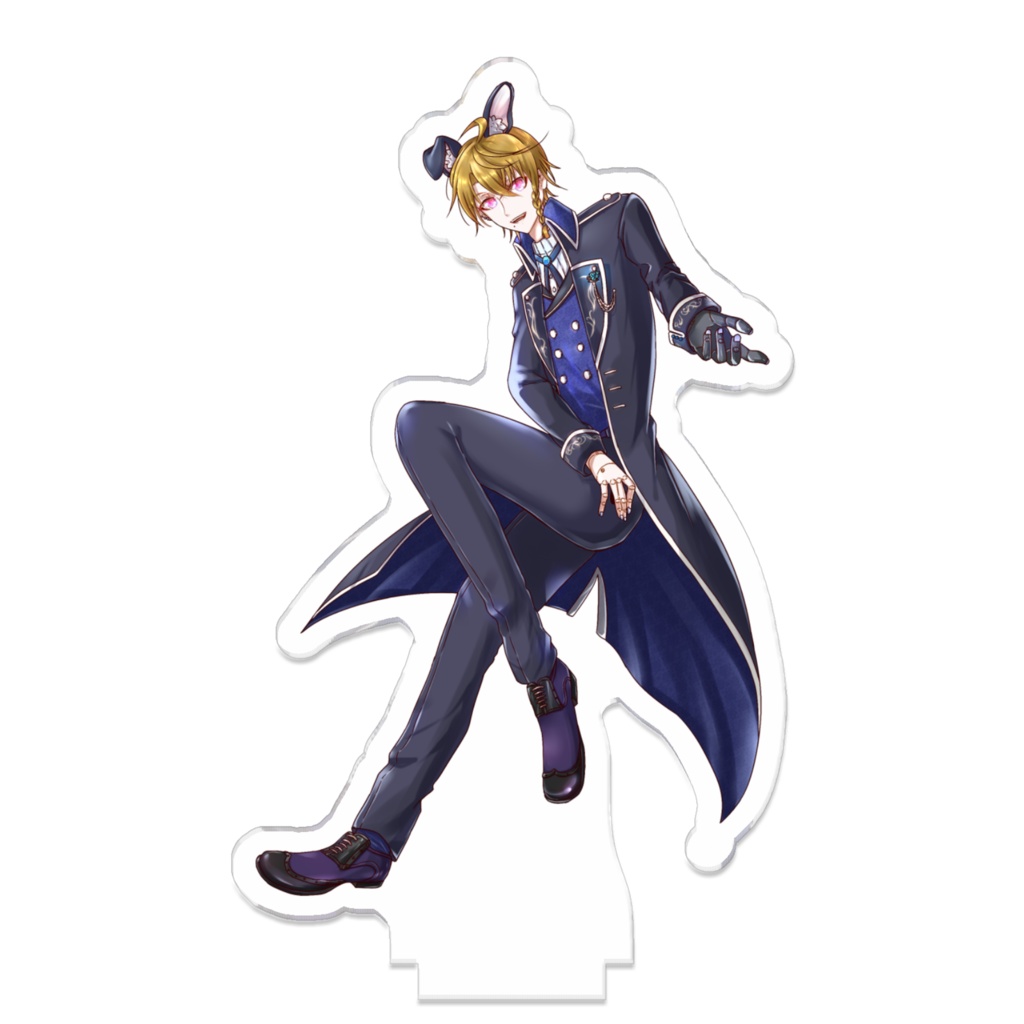 繋がるアクスタ_ミキ (REALITYアバターイラスト)