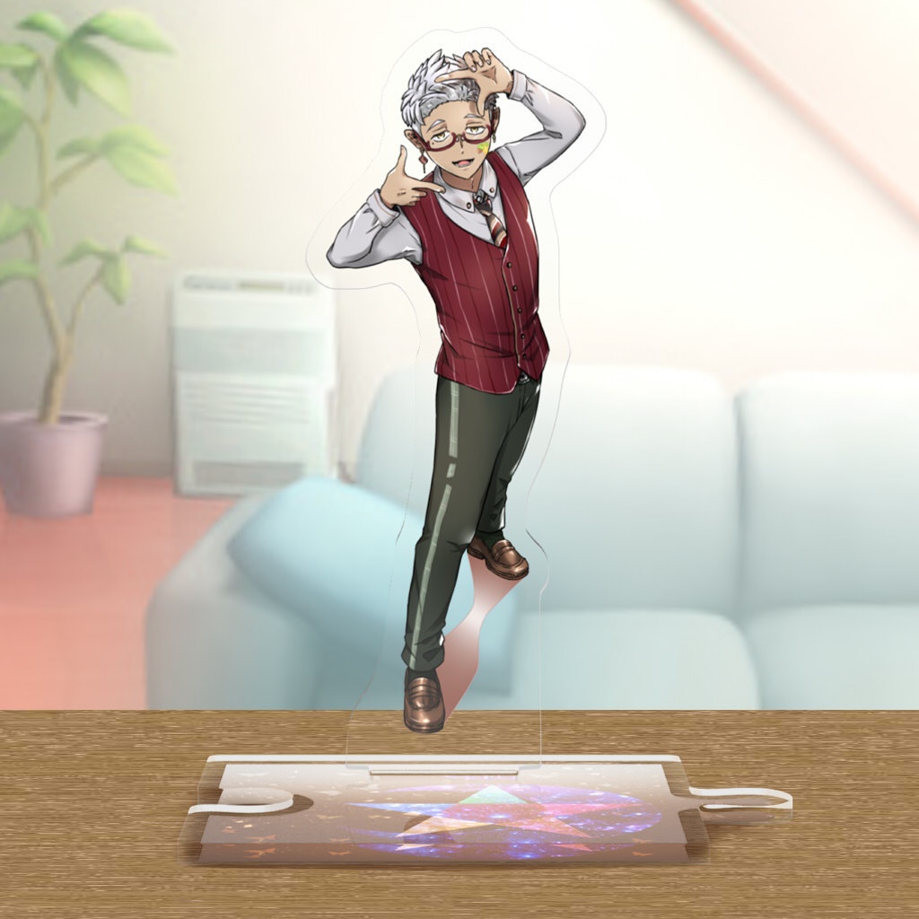繋がるアクスタ_もいもい (REALITYアバターイラスト)
