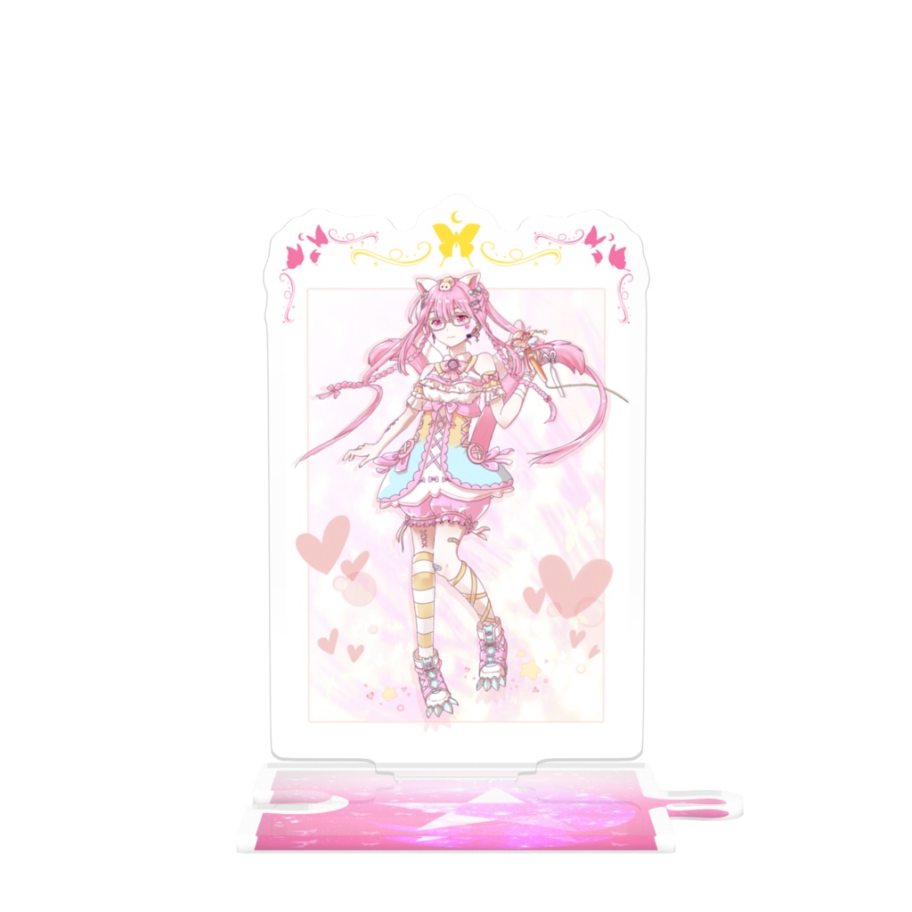 繋がるアクスタ_あむ。イラストver. (REALITYアバターイラスト)