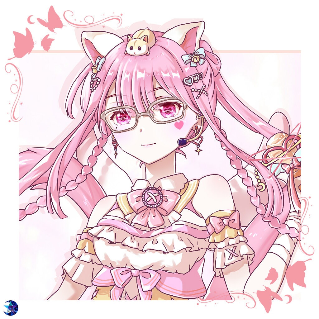 繋がるアクスタ_あむ。イラストver. (REALITYアバターイラスト)