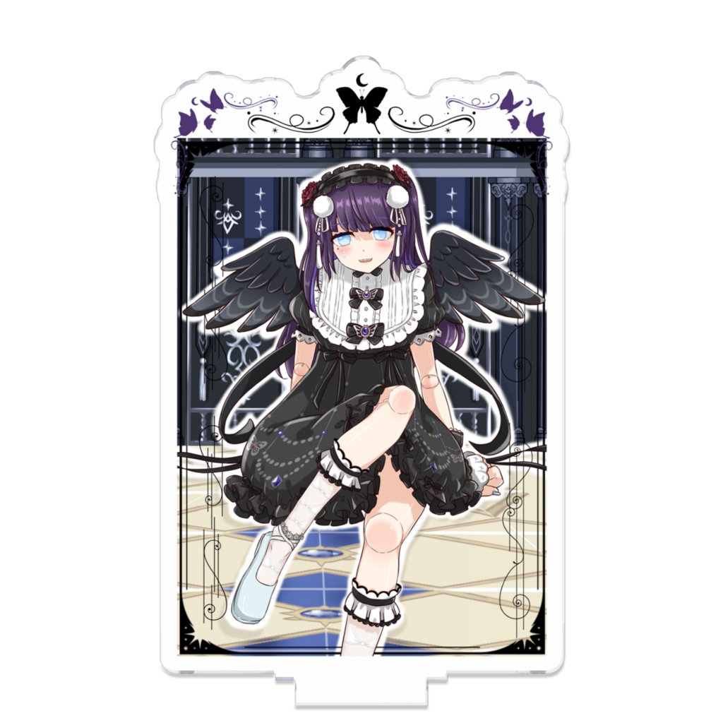 繋がるアクスタ_ぽちぽち イラストver. (REALITYアバターイラスト)