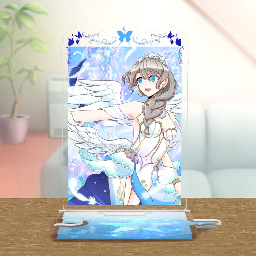繋がるアクスタ_まちまる イラストver. (REALITYアバターイラスト)